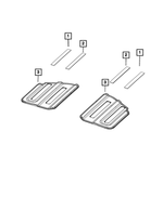 68318253AA - Interior Trim: Retainer for Mopar Image