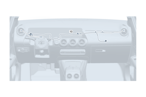 Cockpit Cable Harness for 2021 Mercedes-Benz GLB35 AMG #0