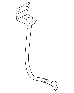 58737L1100 - : Brake Hose for Kia: K5 Image