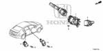90132S9VA01 - Electrical/Exhaust/Heater/Fuel: SCREW, ET (5X18) for Honda Image