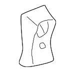 72137S5A003ZE - Body: Lock Knob for Honda: Civic Image