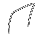 681410D260 - : Run Weather-Strip for Toyota: Yaris Image