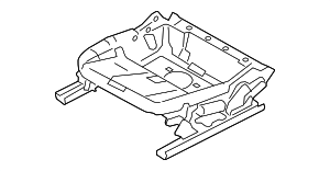 PAB881105 - Body: Cushion Frame for Porsche Image