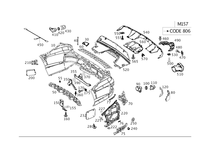 1668851714 - : Holder for Mercedes-Benz Image