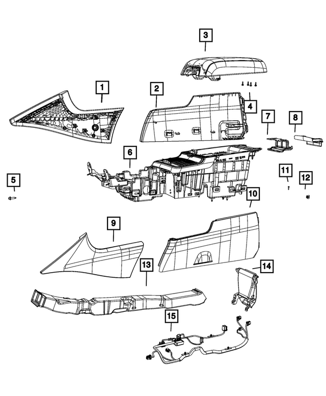 6035550 - Instrument Panel and Radios and Consoles: Nut for Chrysler: 300 | Dodge: Challenger, Charger, Magnum Image
