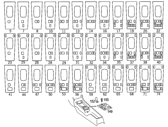 1246801589 - : Cover for Mercedes-Benz Image