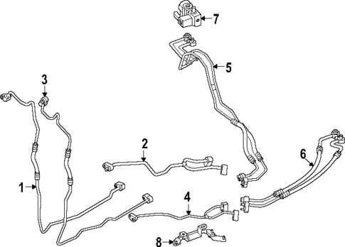 Rear AC Lines for 2023 BMW XM #0