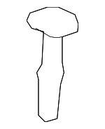 7193047020E2 - Body: Headrest Guide for Toyota: 4Runner Image