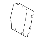 7165160500 - Body: Seat Back Pad for Toyota: 4Runner Image