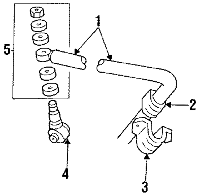 3736998 - Suspension: Stabilizer Bar for Mopar Image