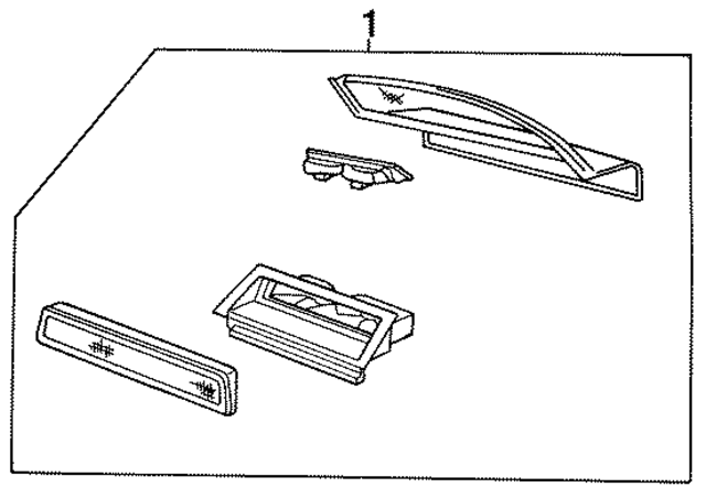 4399628 - Electrical: High Mount Lamp for Mopar Image