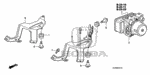 90003SNA010 - Chassis: BOLT, FLANGE (6X14) for Honda Image