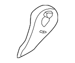 7183460380C0 - Body: Recline Cover for Toyota Image