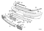 51118141561 - Vehicle Trim: Spacer Left for BMW Image