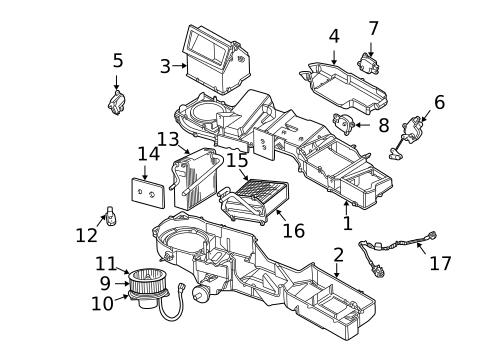 Heater for 2005 Dodge Ram 1500 #0