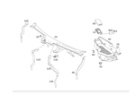 2218300128 - Heating and Ventilation: Water Baffle for Mercedes-Benz Image