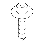N10657201 - : Bracket Screw for Audi: e-tron Quattro, e-tron S, e-tron S Sportback, e-tron Sportback, Q8 e-tron, Q8 e-tron Sportback, SQ8 e-tron, SQ8 e-tron Sportback Image