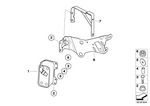 17217565038 - : Bracket, Heat Exchanger for BMW Image