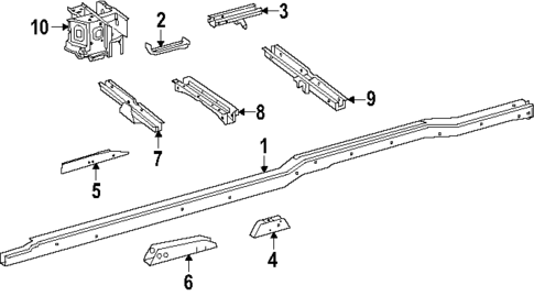 Frame & Components for 2025 Mercedes-Benz eSprinter #1
