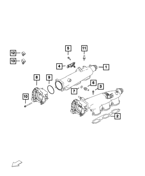 Manifolds and Vacuum Fittings for 2020 Alfa Romeo Stelvio #0