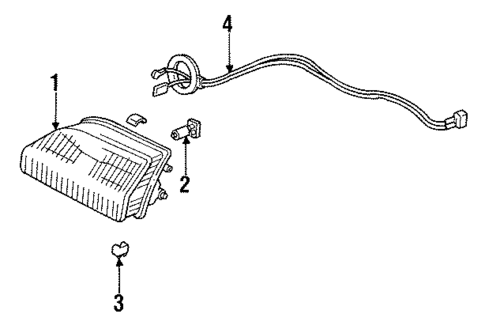 Fog Lamps for 1990 Acura Integra #0