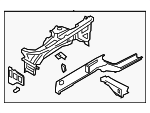 64600G9500 - : Apron/Rail Assembly for Genesis: G70 Image