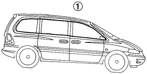 Stripe Tape for 1997 Dodge Grand Caravan #0
