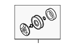 31250665 - HVAC: Clutch &amp; Pulley for Volvo Image