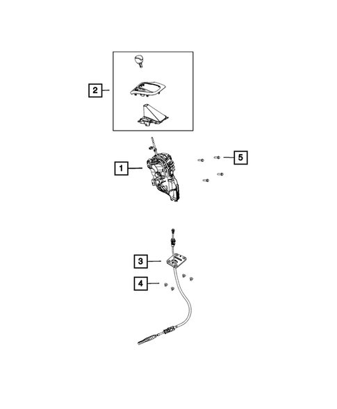 Gearshift Controls and Related Parts for 2017 Ram ProMaster 1500 #0