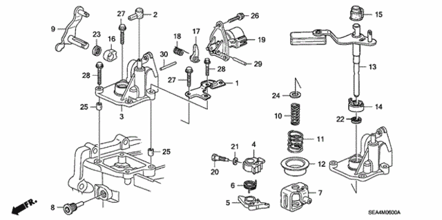 MT Shift Arm for 2007 Acura TSX #0