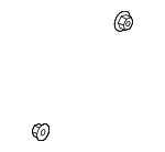 RYH500510 - Suspension: Stabilizer Link Nut for Land Rover: Defender 110, Defender 130, Defender 90, Discovery, Discovery Sport, LR2, Range Rover, Range Rover Evoque, Range Rover Sport, Range Rover Velar Image