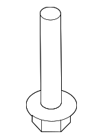 626172B000 - Suspension: Lower Control Arm Front Bolt for Hyundai Image