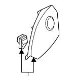 51459875502 - : Side Cover for BMW Image