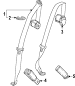 85073977 - : Belt Guide for Cadillac: OPTIQ Image