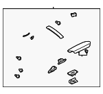 MR649139 - : Door Trim Panel for Mitsubishi Image