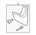 30744139 - Body: Mud Guard for Volvo: V70 Image