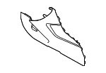 DM5Z5804619BB - Body: Console Trim Panel for Ford: Focus Image