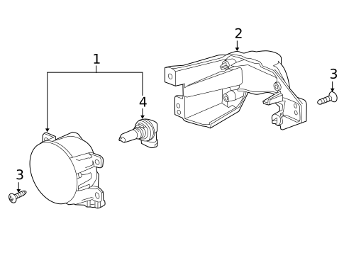 Fog Lamps for 2013 Honda Civic #1