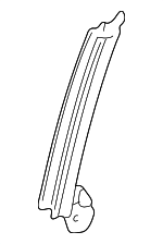 6740330180 - Body: Guide Channel for Lexus: GS300, GS350, GS430, GS450h, GS460 Image