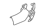 81647T20A61ZA - Body: Recline Cover for Honda Image