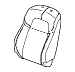 81521T56A62ZB - : Cover L Front *NH802L* for Honda Image