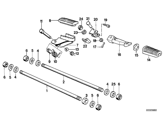 46711451576 - : Spring - Right for BMW-Motorrad Image