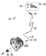 5273470AB - Clutch: Body Plug for Chrysler: 200 | Dodge: Avenger, Caliber, Journey | Jeep: Compass, Patriot Image