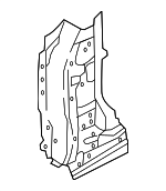 LR146218 - Body: Hinge Pillar Reinforced for Land Rover: Discovery Image