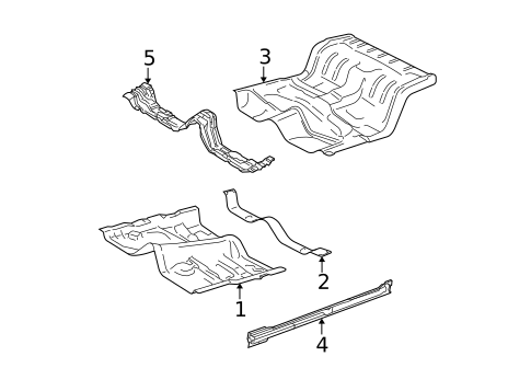 Floor for 2004 Lincoln Town Car #0