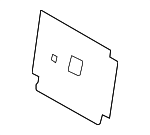 717020C080B0 - Body: Seat Back Panel for Toyota Image