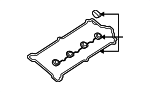 77198025 - Engine: Valve Cover Gasket for Audi: A8, A8 Quattro, V8 Quattro Image
