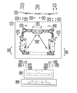 6513468AA - Cooling: Hex Head Screw for Jeep: Grand Cherokee, Grand Cherokee L Image
