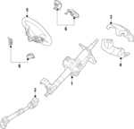 56310G2510 - Steering: Steering Column for Hyundai Image