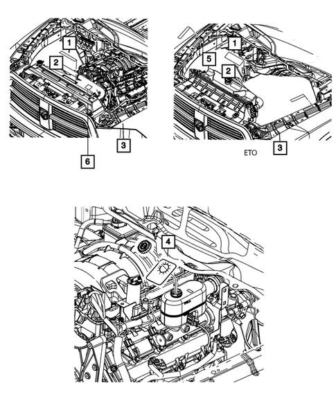 Under Hood for 2011 Ram 1500 #0
